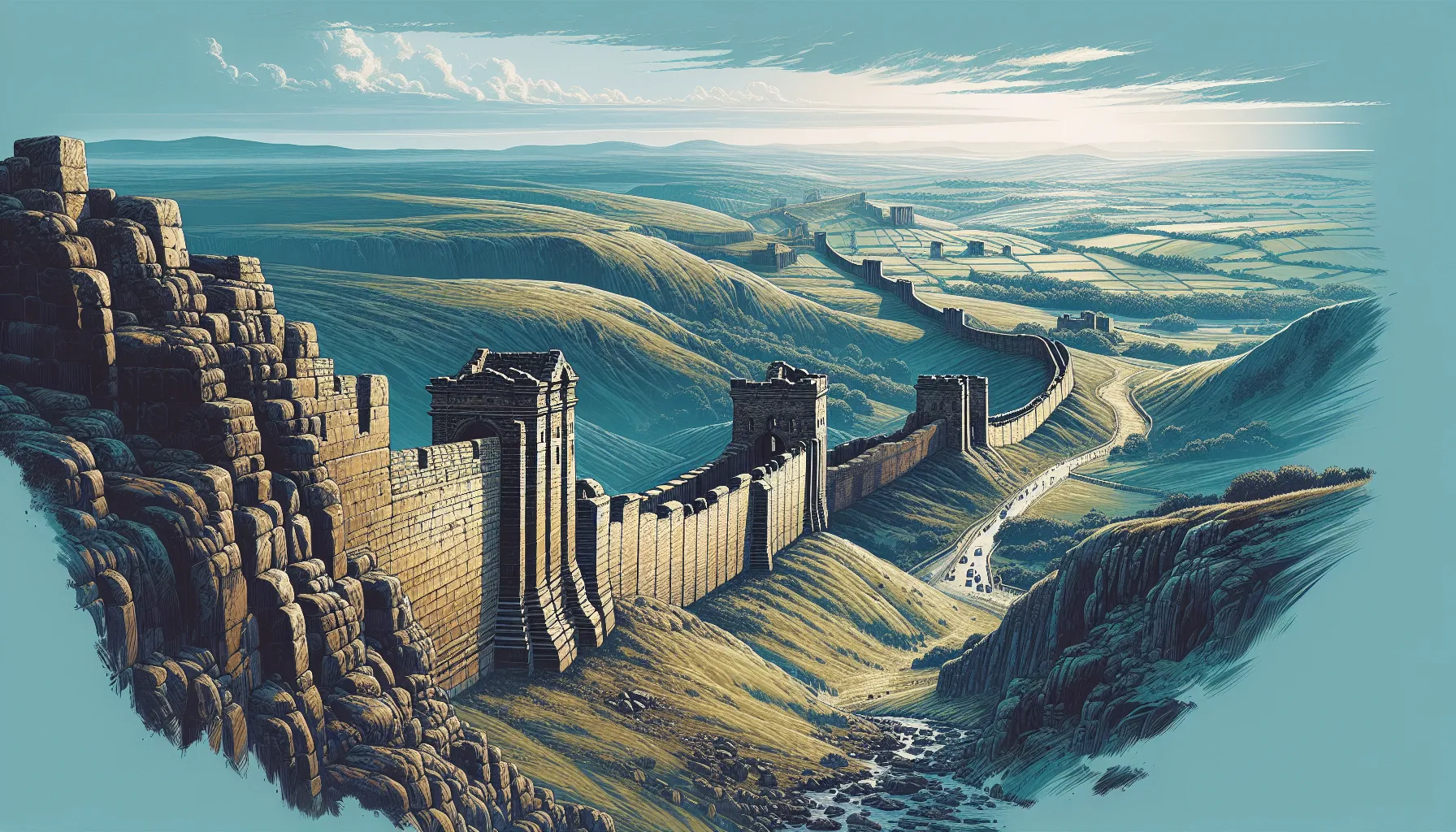 A herança romana da Muralha de Adriano