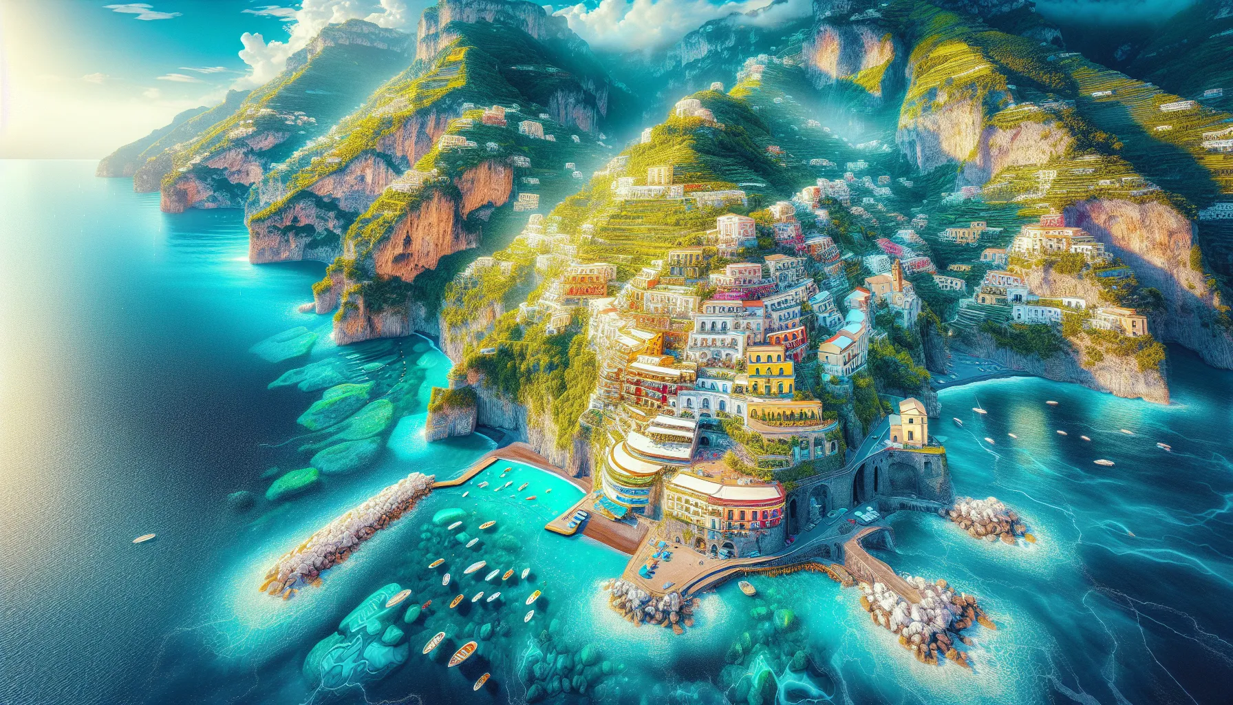 A Costa Amalfitana é um destino paradisíaco na Itália, conhecido por suas deslumbrantes paisagens costeiras e charmosas cidades à beira-mar. Com um roteiro de 8 dias, você poderá explorar as joias dessa região encantadora.

Dia 1: Chegada em Nápoles
Comece sua jornada na cidade de Nápoles, onde poderá desfrutar