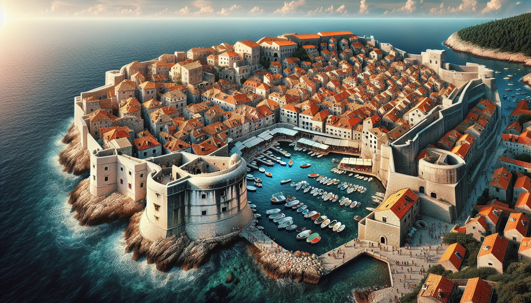 Dubrovnik, conhecida como 