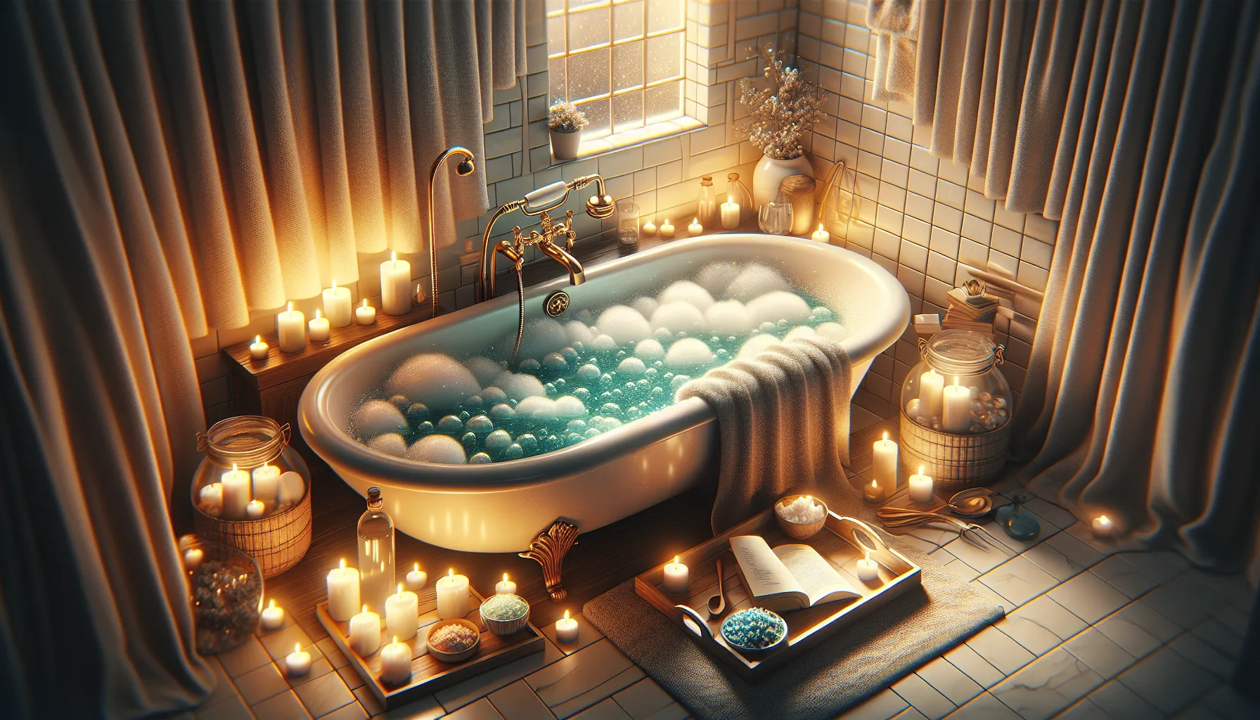 Banho: Relaxamento e Cultura sem Gastar Muito

Tomar um banho é uma ótima maneira de relaxar e recarregar as energias. Além disso, pode ser uma oportunidade para experimentar diferentes culturas sem estourar o orçamento.

Existem várias opções de banhos terapêuticos, como os de imersão em águas quentes, que ajudam a aliviar o estresse