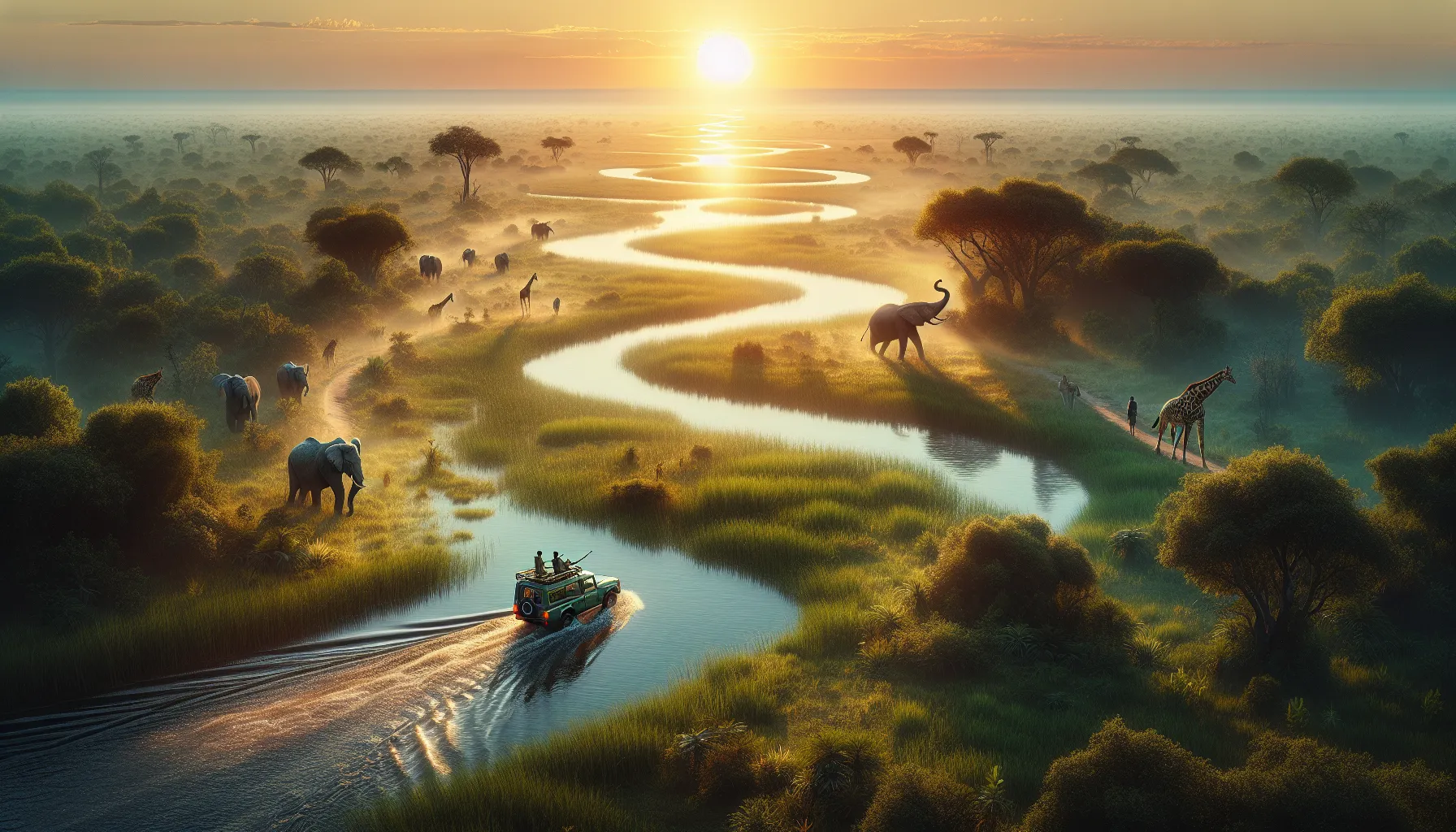 Explorando o Delta do Okavango em 144 horas!