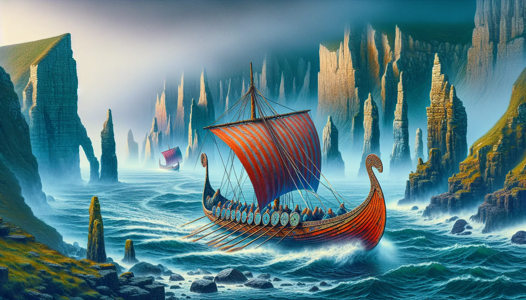 A região de East Anglia, no leste da Inglaterra, possui uma rica história viking. Durante o período viking, que ocorreu entre os séculos VIII e XI, os invasores nórdicos deixaram uma marca duradoura na área.
Uma das principais evidências do passado viking em East Anglia são os assentamentos vikings encontrados ao longo da costa. Aldeias como Thetford