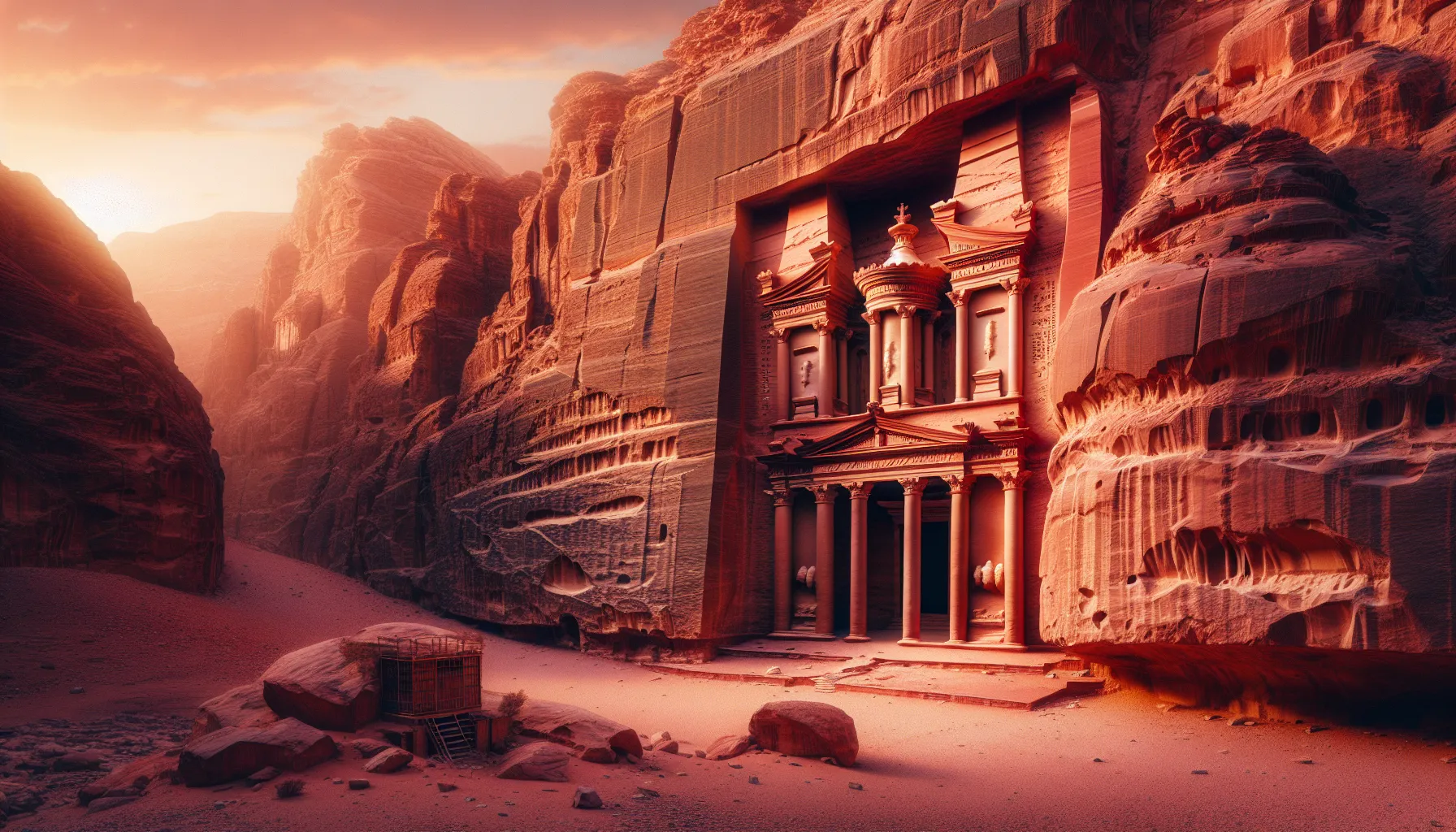 Descubra as maravilhas do mundo antigo em uma viagem de 8 dias pela Jordânia, explorando Petra e o Wadi Rum.

Dia 1: Chegada em Amã
Chegue em Amã, a capital da Jordânia, e faça um tour pela cidade para conhecer suas atrações históricas e culturais.

Dia 2: Amã - Petra
Viaje para Petra, uma das sete marav