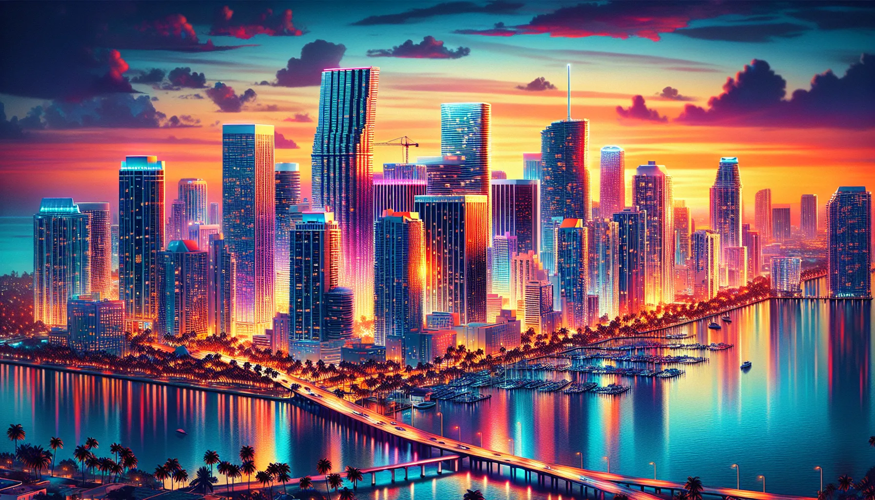 Miami Eufórica: Roteiro Dinâmico de 4D

Descubra a energia vibrante de Miami com o nosso roteiro dinâmico de 4 dias. Explore as praias deslumbrantes, a cena artística e cultural, a vida noturna agitada e a deliciosa culinária desta cidade em constante movimento.

Dia 1: Praias e Arte

Comece o seu dia com uma visita à