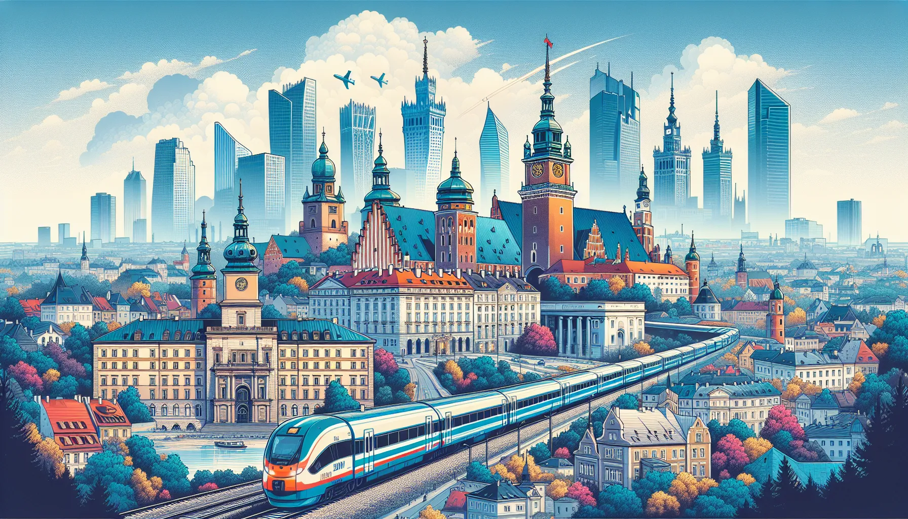 Viagem pela Polônia: De Varsóvia a Cracóvia em 144 horas!