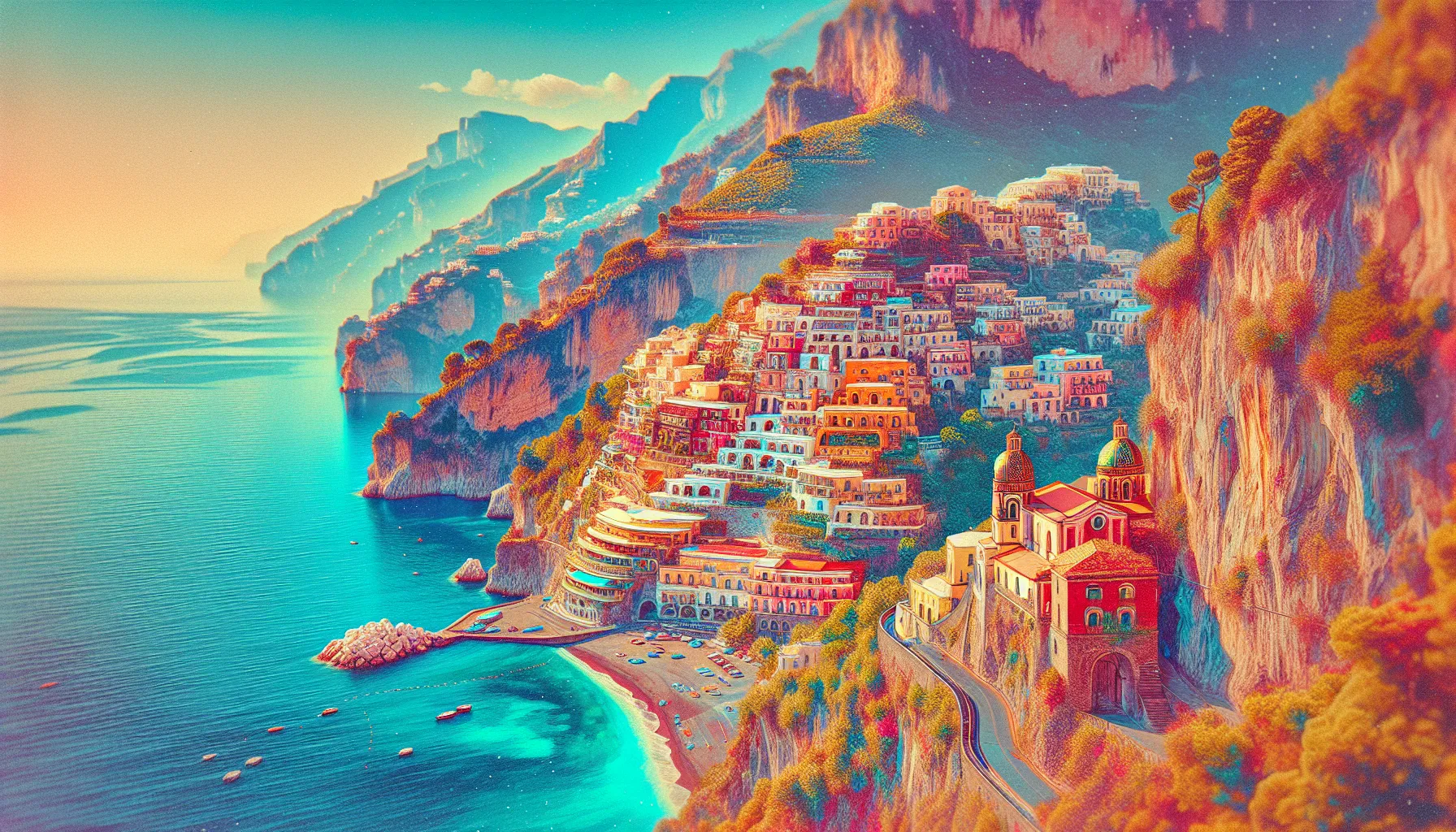 A Costa Amalfitana é um dos destinos mais incríveis da Itália. Com suas paisagens deslumbrantes, vilas charmosas e mar azul turquesa, é o lugar perfeito para passar uma semana dos sonhos. Aqui está um roteiro para aproveitar ao máximo essa região deslumbrante.

Dia 1: Chegada em Nápoles
Comece sua aventura na Costa Amalfit