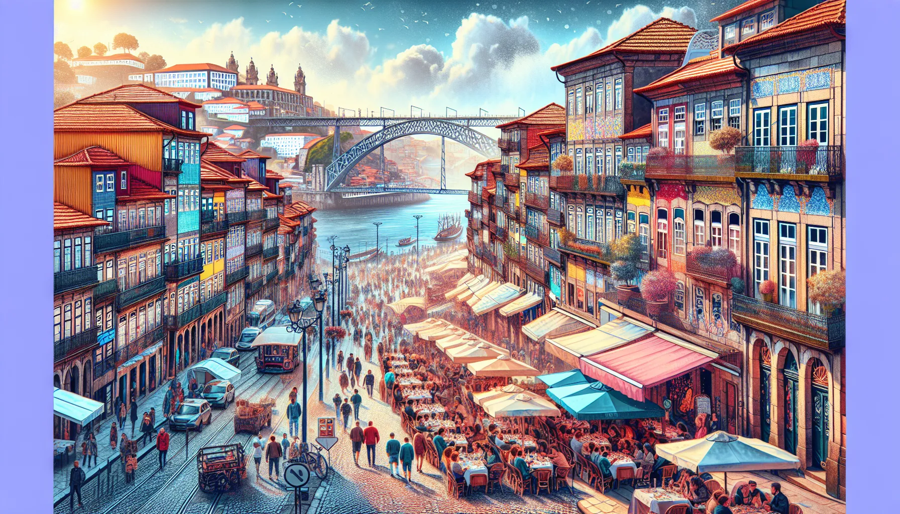 Desfrute do sabor local e das vistas deslumbrantes na cidade do Porto - aproveite ao máximo.

A cidade do Porto é conhecida não apenas pela sua arquitetura deslumbrante e rica história, mas também pela sua deliciosa gastronomia. Ao visitar a cidade, não deixe de experimentar os pratos típicos, como a famosa francesinha, um sanduíche recheado com carnes e cob