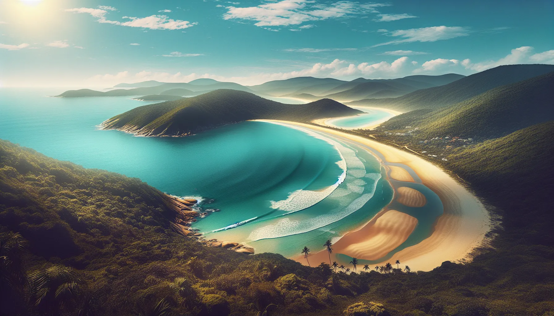 Florianópolis, a capital de Santa Catarina, é conhecida por suas belas praias e paisagens deslumbrantes. Uma ótima maneira de explorar a cidade é a pé, aproveitando as trilhas e praias que ela tem a oferecer.

Uma das trilhas mais famosas é a Trilha da Lagoinha do Leste, localizada no sul da ilha. A trilha começa