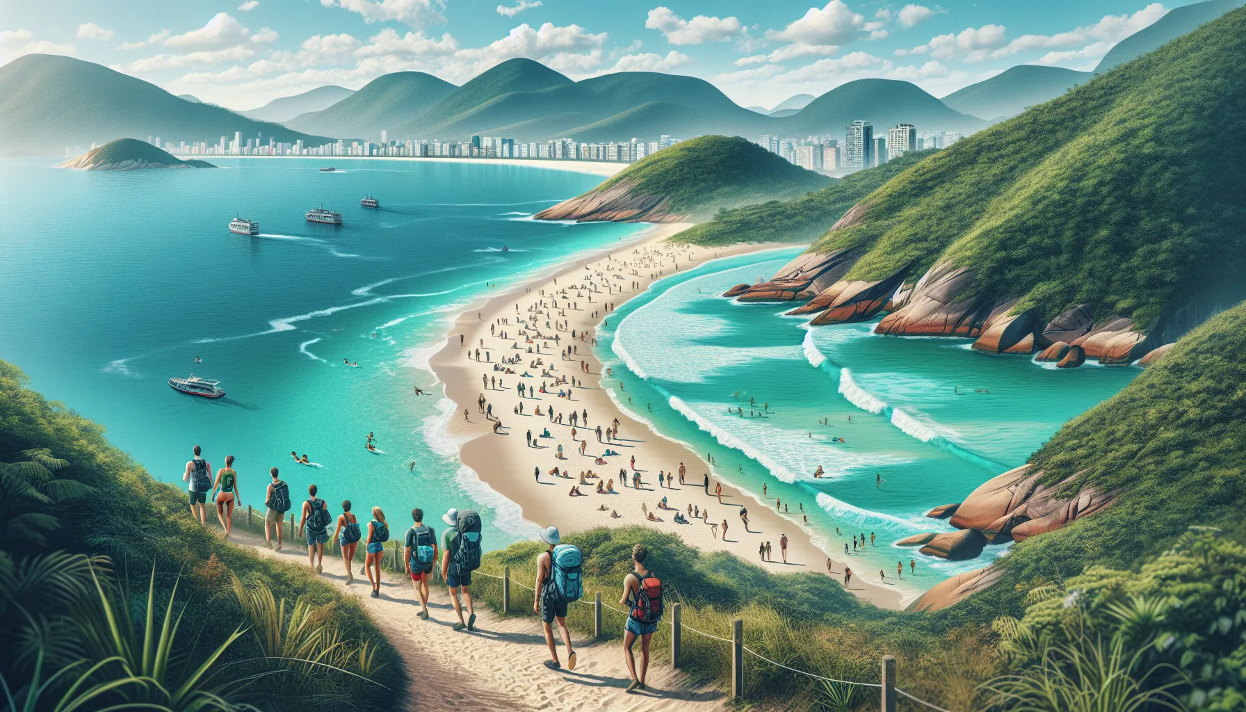 Florianópolis é uma cidade encantadora, cheia de belezas naturais e praias deslumbrantes. Uma ótima maneira de explorar essa cidade é a pé, através de trilhas que levam a praias paradisíacas.

Existem várias trilhas em Florianópolis que oferecem vistas panorâmicas incríveis e levam a praias praticamente desertas. Uma das trilhas